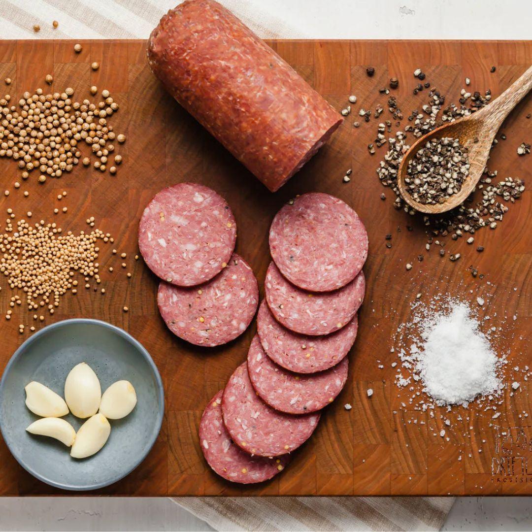 Driftless Provisions Uncured Summer Sausage 10 oz