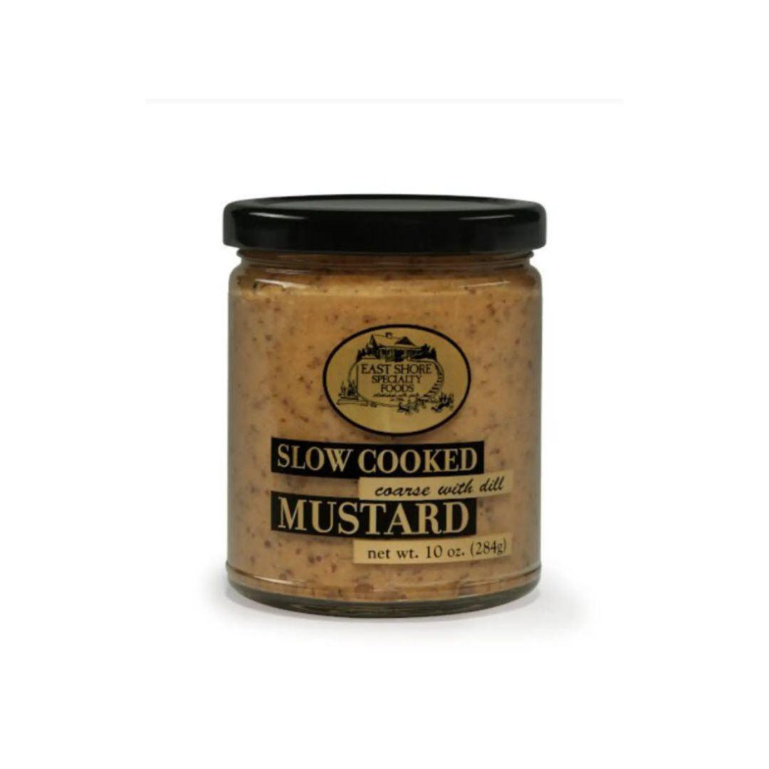 East Shore Mustard Coarse with Dill Mustard 10oz