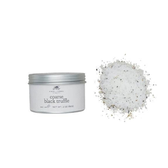 Finch + Fennel Coarse Black Truffle Sea Salt 3.5oz