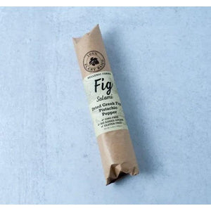 Hellenic Farms Fig Salami with Pistachio Pepper 6.4 oz