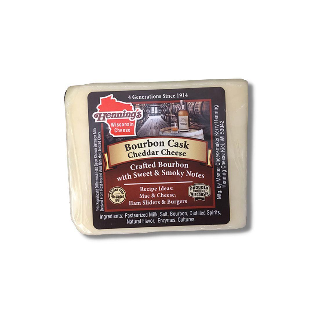 Henning's Bourbon Cask Cheddar – Galena River Wine and Cheese