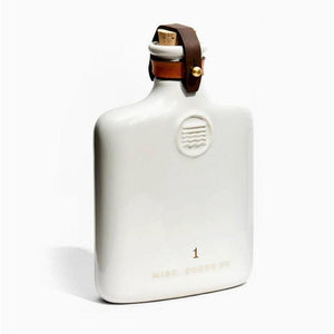 Ivory Ceramic Flask