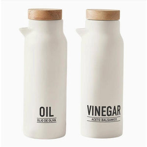 Matte Oil + Vinegar Bottles