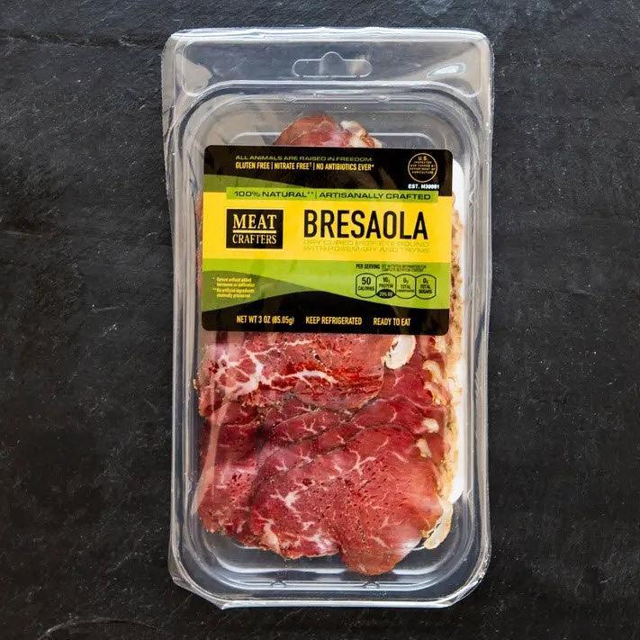 Meat Crafters Classic Dry-Cured Beef Eye Bresaola: Rosemary & Thyme 3oz
