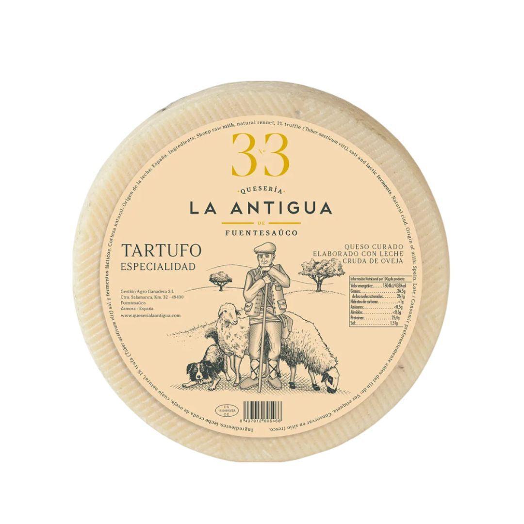 Queso de Oveja Curado al Tartufo