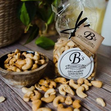 B's Gourmet Nuts Decadent Cashews 6oz
