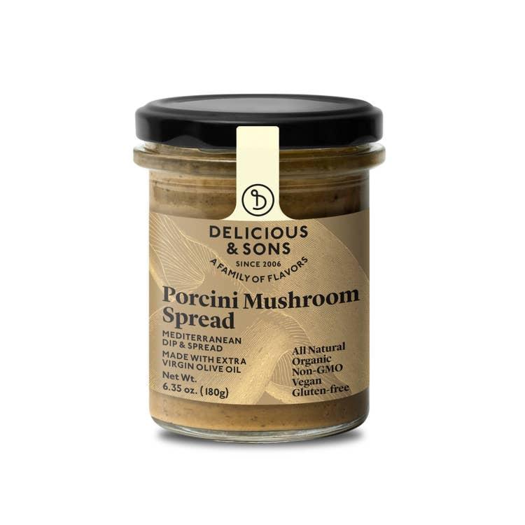 Delicious & Sons Organic Porcini Mushroom Spread 6.35oz