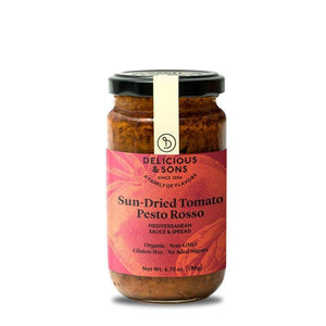 Delicious & Sons Organic Sun-dried Tomato Pesto Rosso 6.7oz