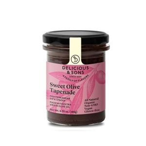 Delicious & Sons Organic Sweet Olive Tapenade 6.35oz