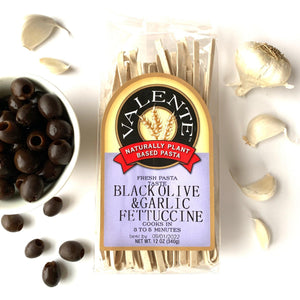 Valente's Black Olive and Garlic Fettuccine 12oz