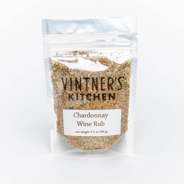 Vintner's Kitchen Chardonnay Wine Rub Bag 3.5 oz