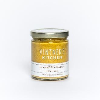 Vintner's Kitchen Honeyed Wine Mustard with Garlic 6.65oz