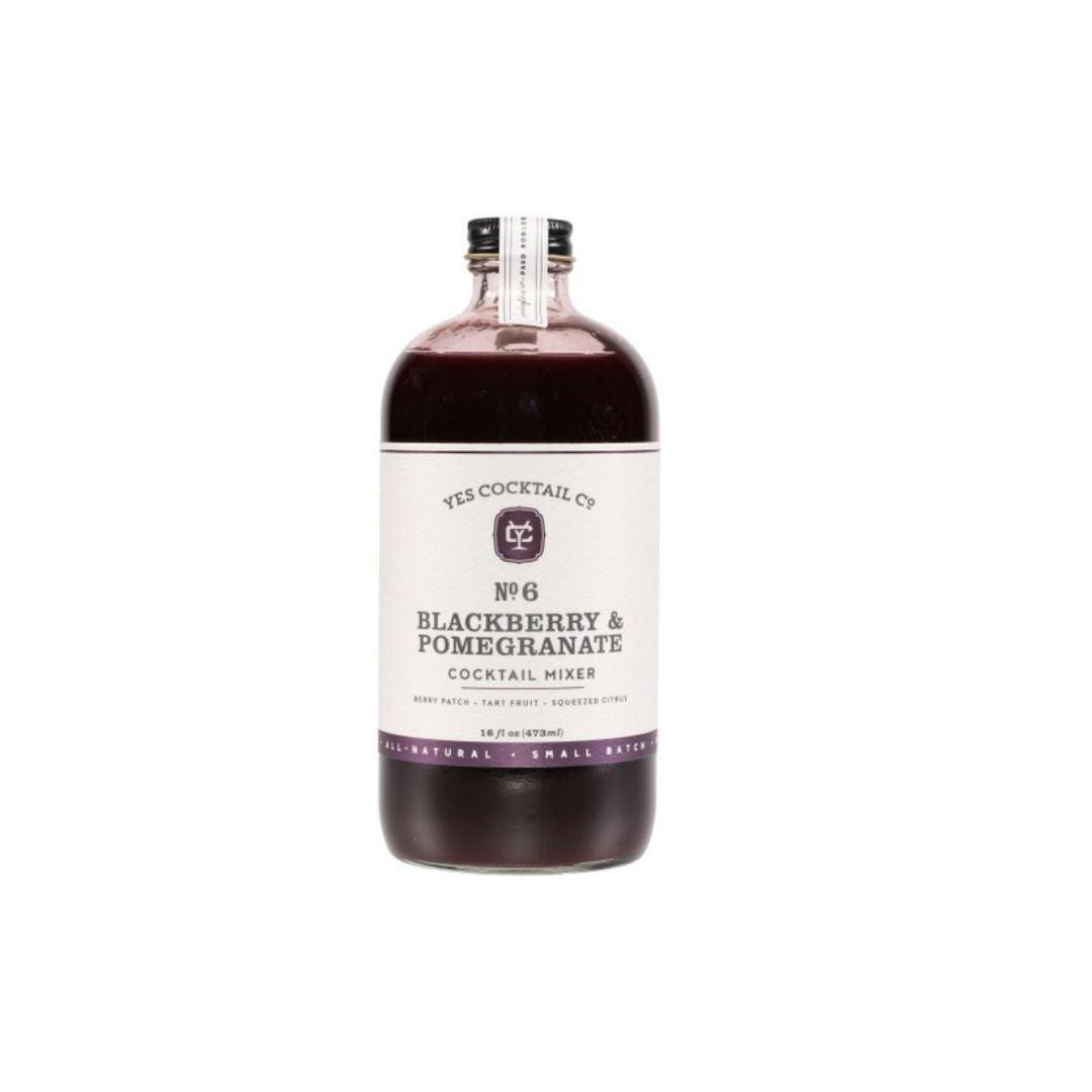 Yes Cocktail Blackberry Pomegranate Cocktail Mixer 16oz