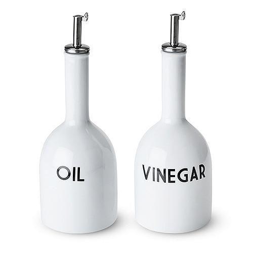 Carafe Ceramic Oil & Vinegar Set