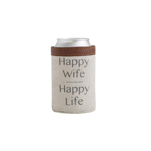 Happy Wife Happy Life Can Cover