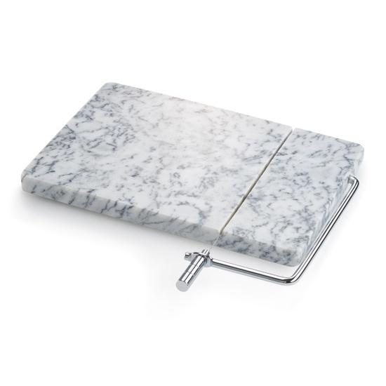 Marble cheese slicing board, 9" x 6”