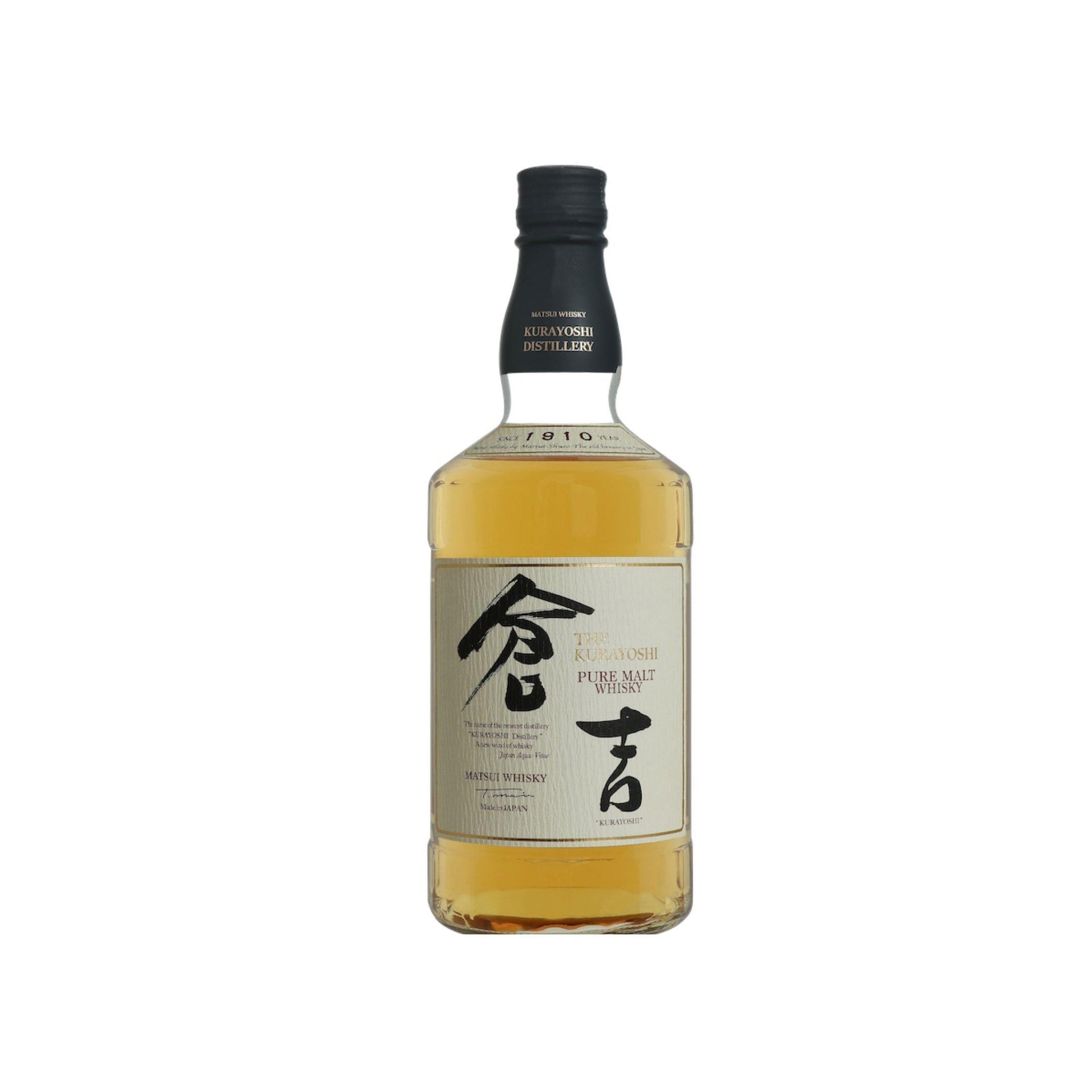 Matsui Distillery Kurayoshi Pure Malt Whisky 92 Proof 750ml
