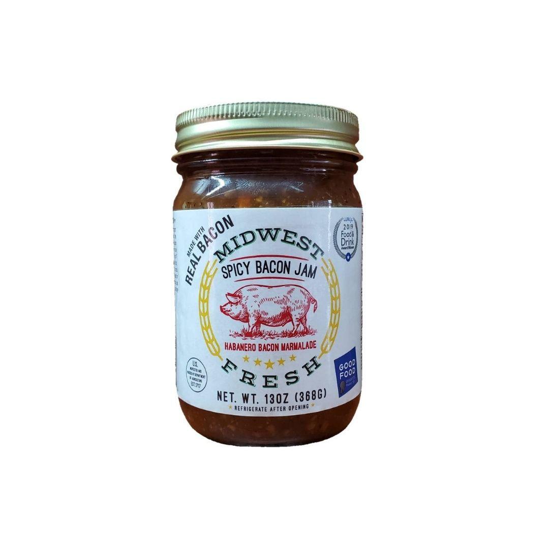 Midwest Fresh Spicy Bacon Jam 13oz