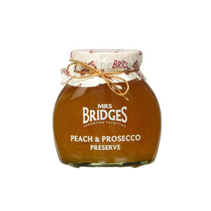 Mrs Bridges Peach & Prosecco Preserve 12oz