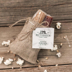 Petersen Family Farm - Popcorn on the Cob (Burlap)