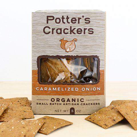 Potter's Crackers Caramelized Onion 5oz