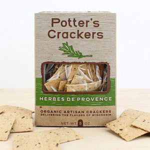 Potter's Crackers Herbes de Provence 5oz