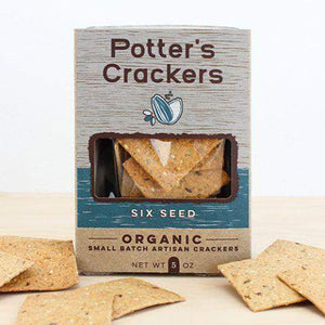 Potter's Crackers Six Seed 5oz