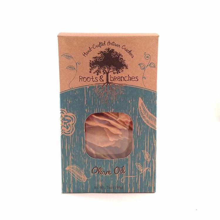 Roots & Branches Olive Oil Crackers 7oz