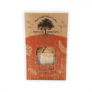 Roots & Branches Sesame Seed & Olive Oil Crackers 7oz