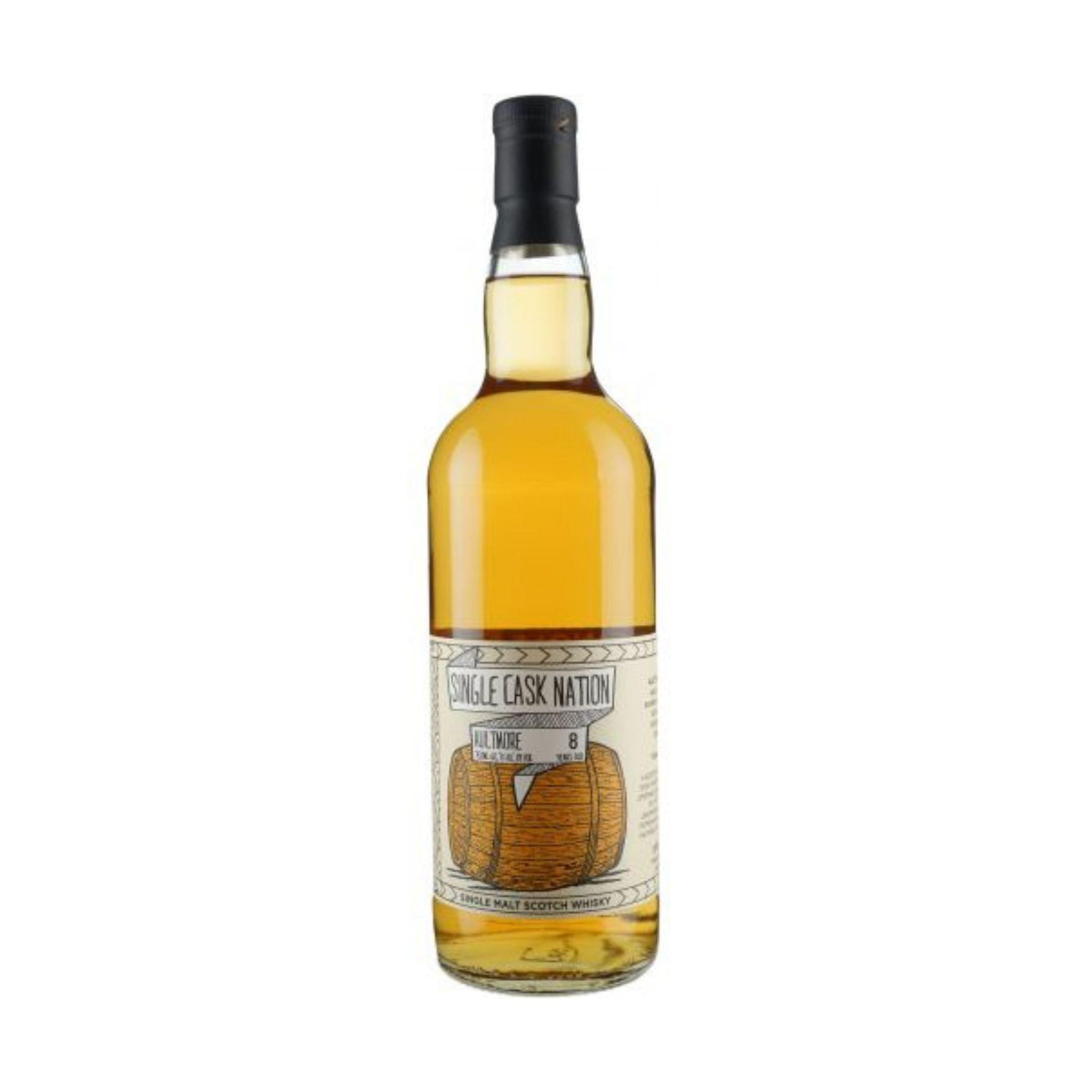 Single Cask Nation, Aultmore 8 Year Old Cask #800233 Single Malt Scotch Whisky (2011) 750m;