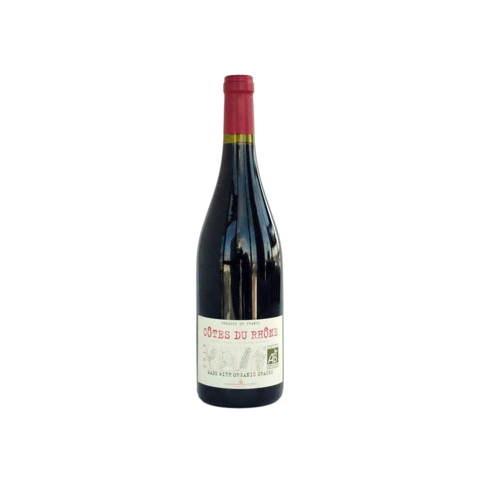 Vignerons Ardechois Uvica Côtes du Rhône Rouge 2019 750ml