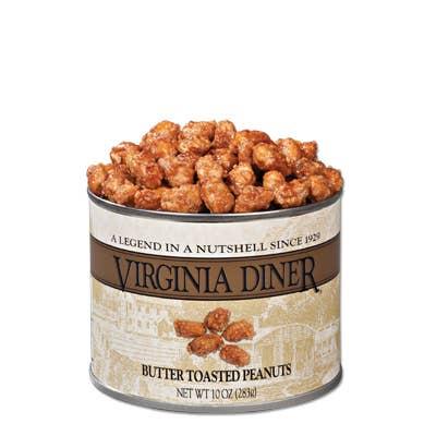 Virginia Diner Butter Toasted Peanuts 10oz
