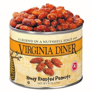 Virginia Diner Honey Roasted Peanuts 9oz